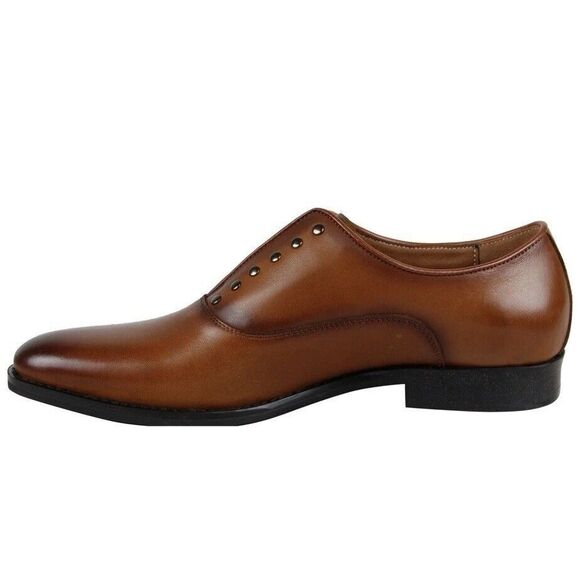 Steven Madden Pointed Leather Slip On Casual Loafer - Size 10 - Brown main image 13